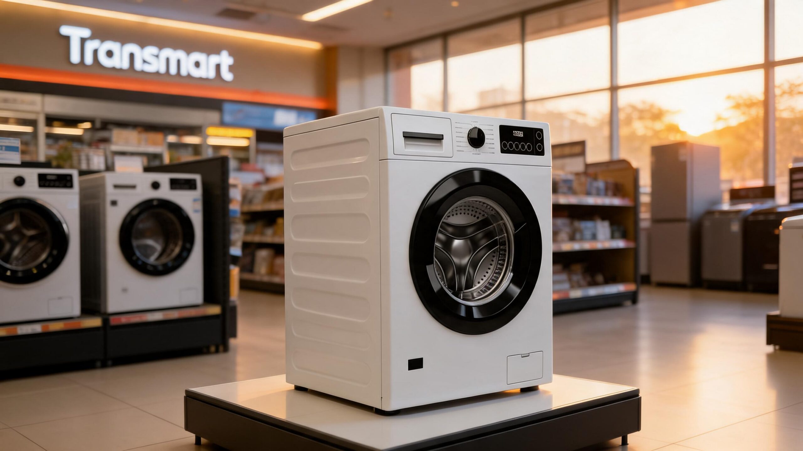 Promo Mesin Cuci Front Load 7KG di Transmart: Diskon Lebih dari 50% Hanya Hari Ini