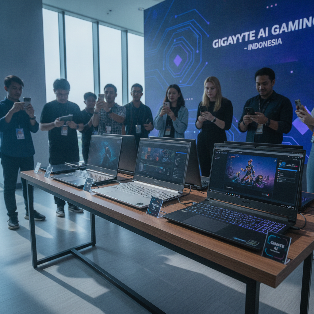 Gigabyte Resmi Hadirkan Empat Seri Laptop Gaming AI Terbaru di Indonesia