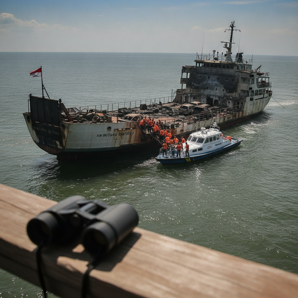 Pakar ITS Ungkap Dugaan Penyebab Kebakaran KM Mutiara Sentosa II