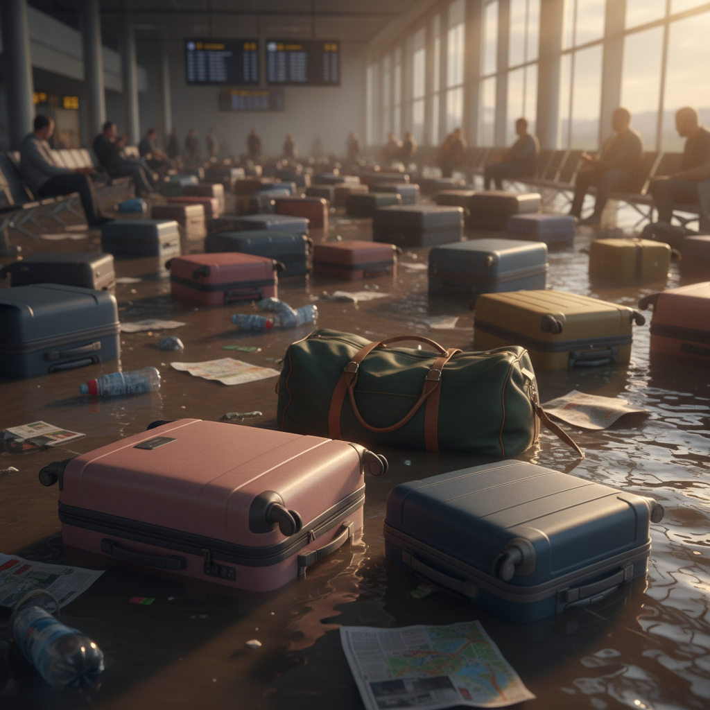 Ratusan Turis Korea Terjebak 14 Jam di Bandara Bangkok Akibat Banjir