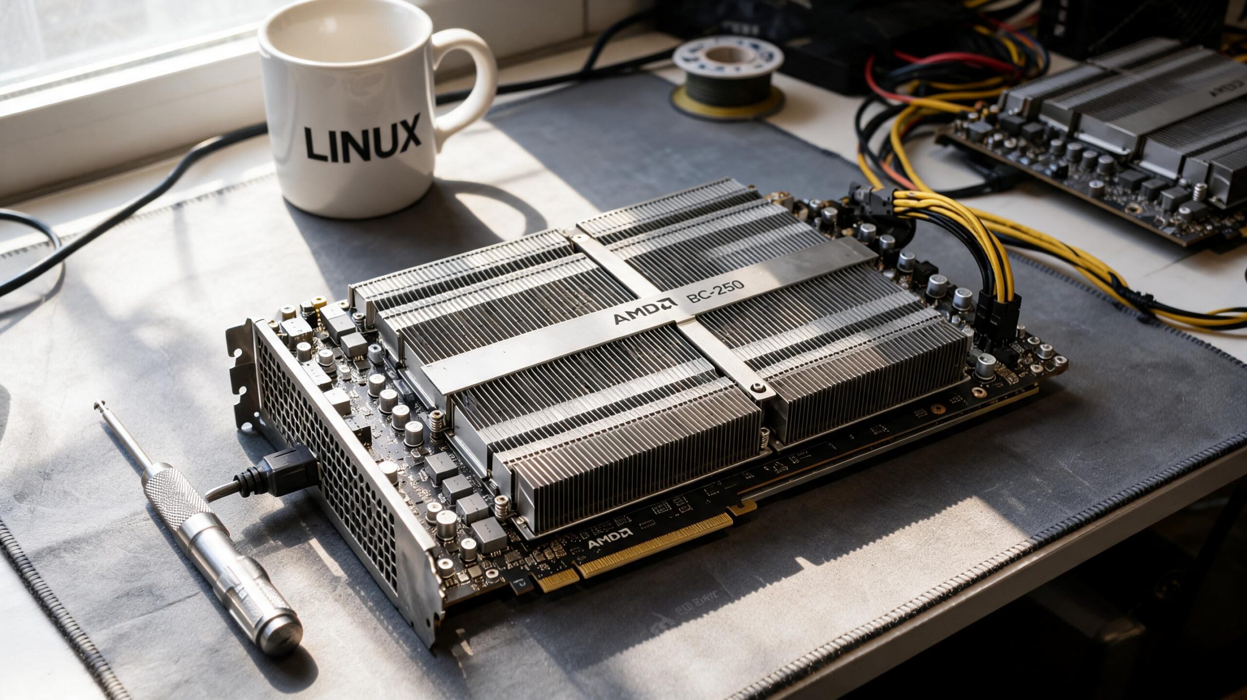 GPU Bekas Tambang Kripto AMD BC-250 Kini Optimal untuk Gaming dengan FSR 4
