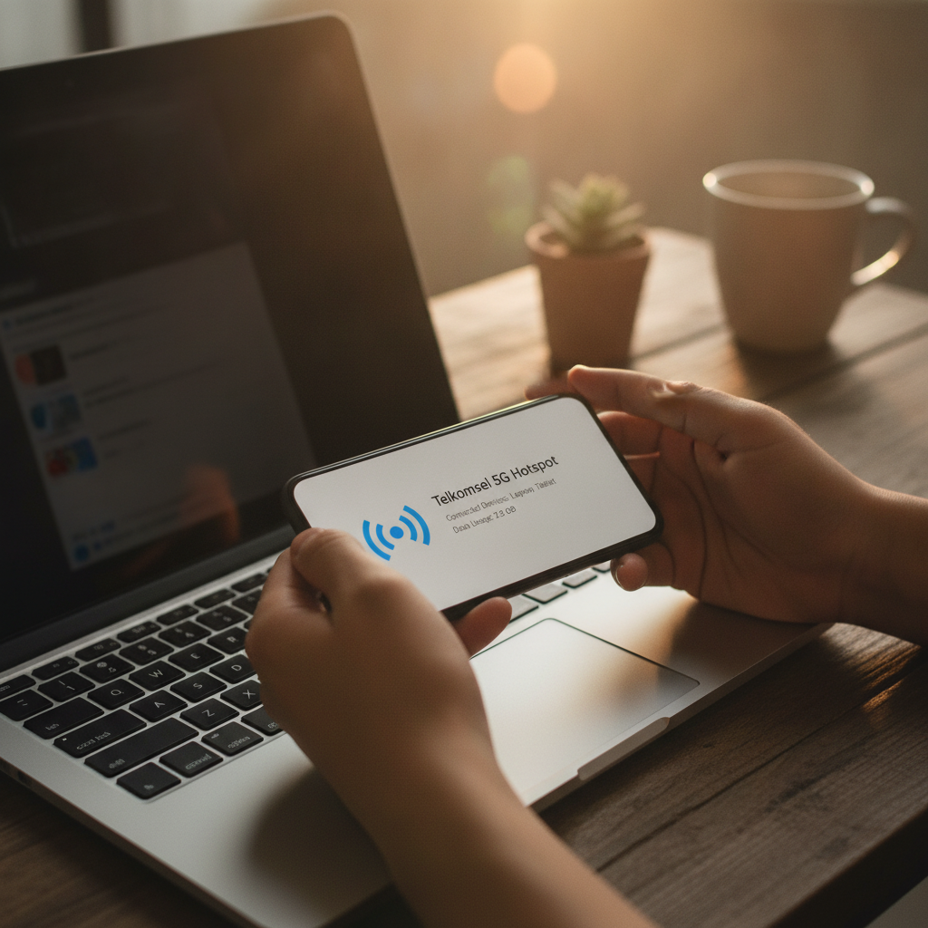 Telkomsel 5G untuk Produktivitas Kerja: Alternatif atau Pelengkap WiFi?
